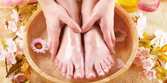 effect van baden tegen nagelschimmel