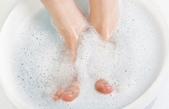 voetbad voor schimmelinfectie